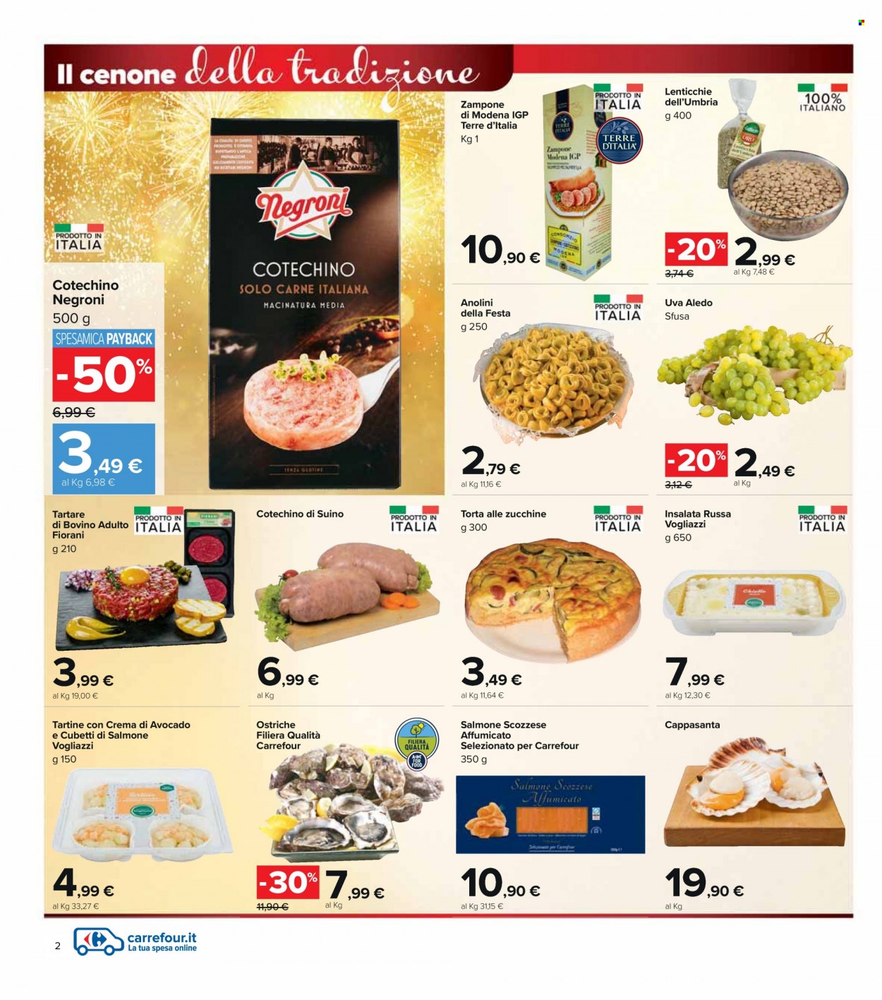 Leták Carrefour - 27.12.2021 - 6.1.2022. Strana 2