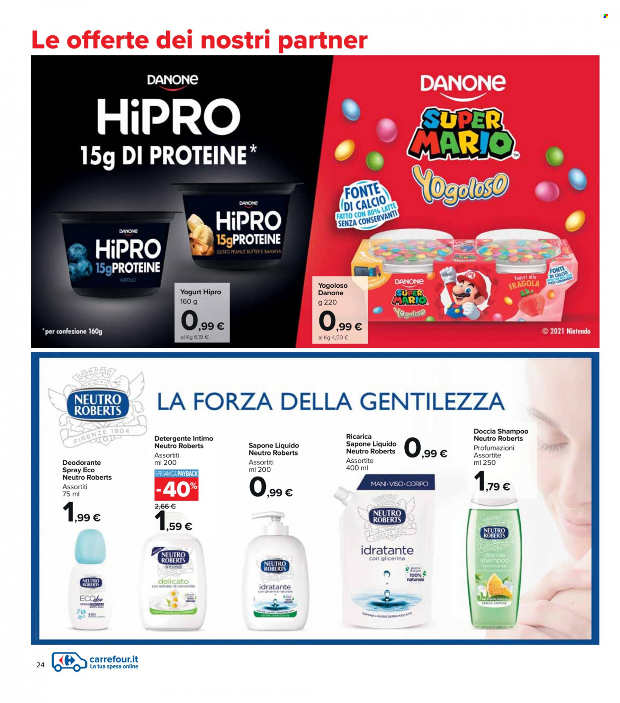 Volantino Carrefour - 27/12/2021 - 6/1/2022. Pagina 24