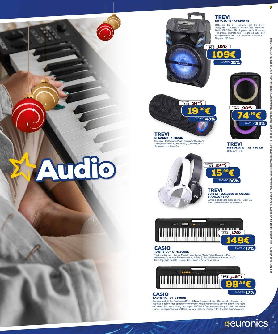 Volantino Euronics - 22/12/2021 - 2/1/2022. Pagina 13