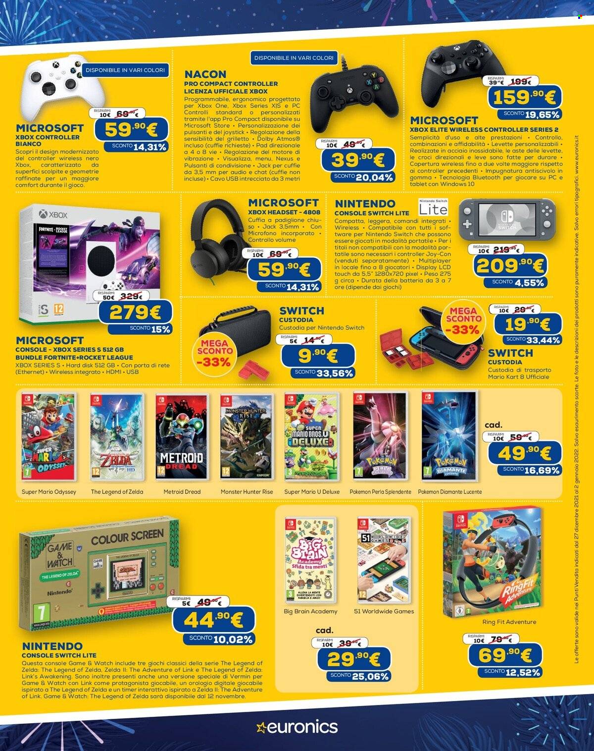 Volantino Euronics - 27/12/2021 - 2/1/2022. Pagina 8