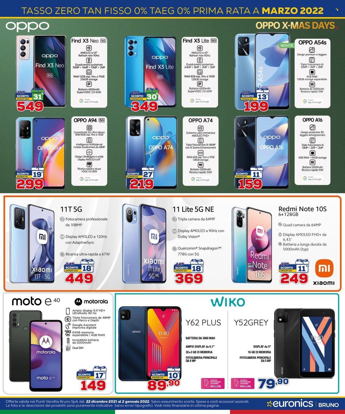 Volantino Euronics - 22/12/2021 - 2/1/2022. Pagina 5