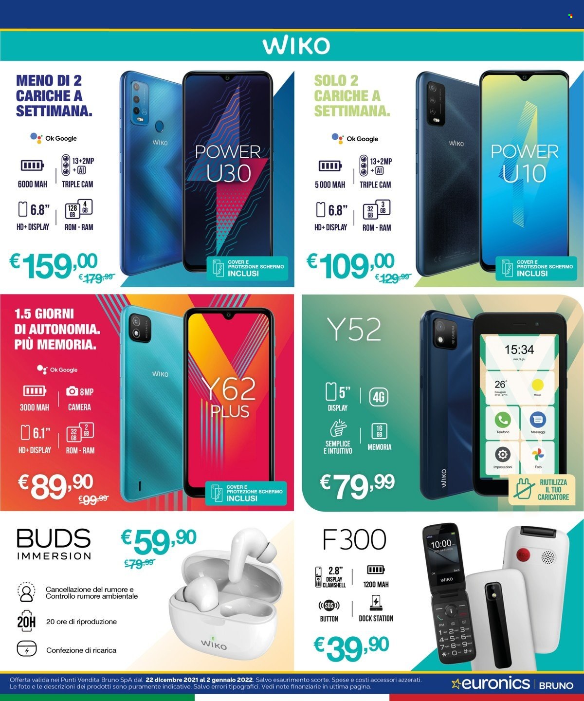 Volantino Euronics - 22/12/2021 - 2/1/2022. Pagina 6