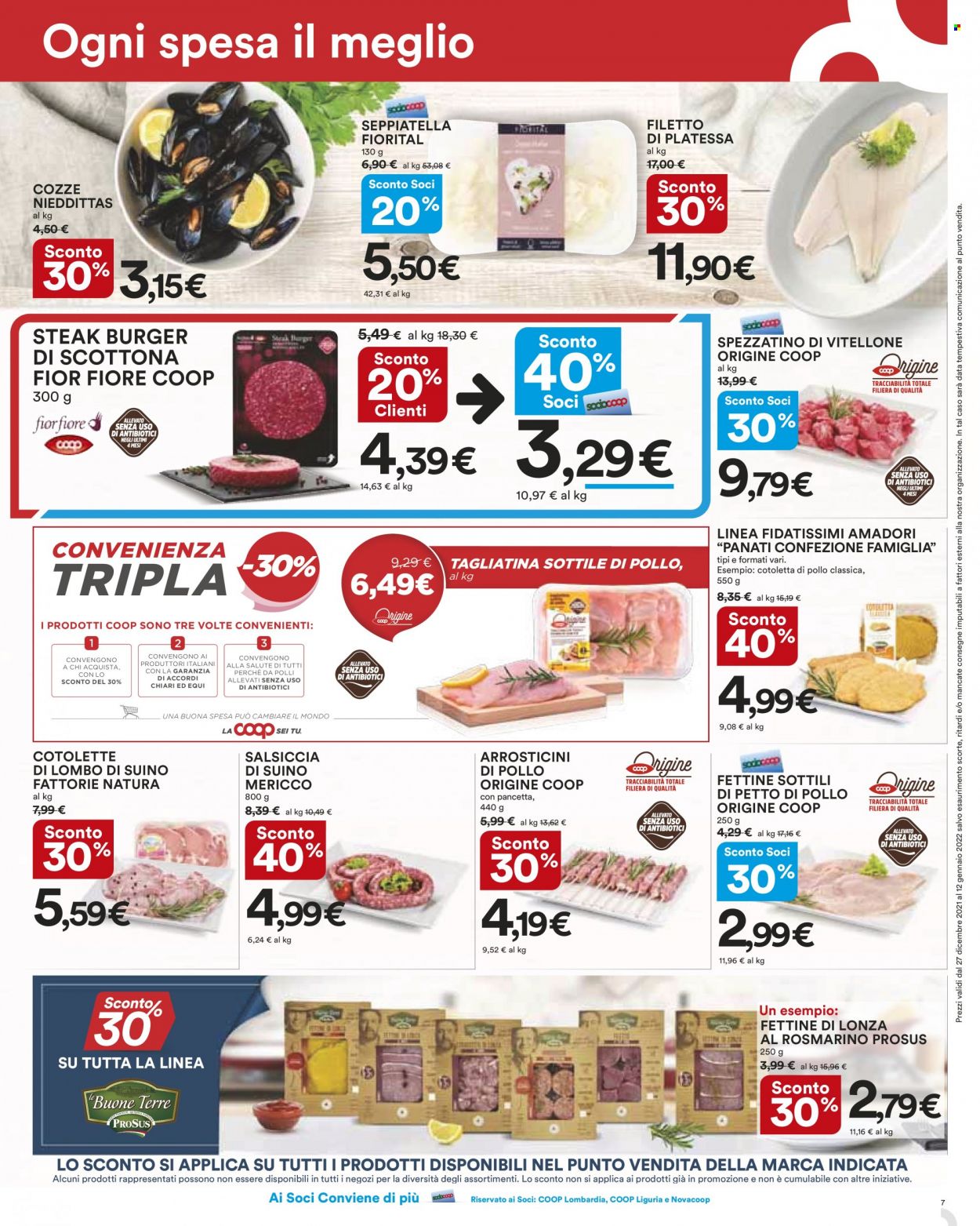 Volantino Coop - 27/12/2021 - 12/1/2022. Pagina 7