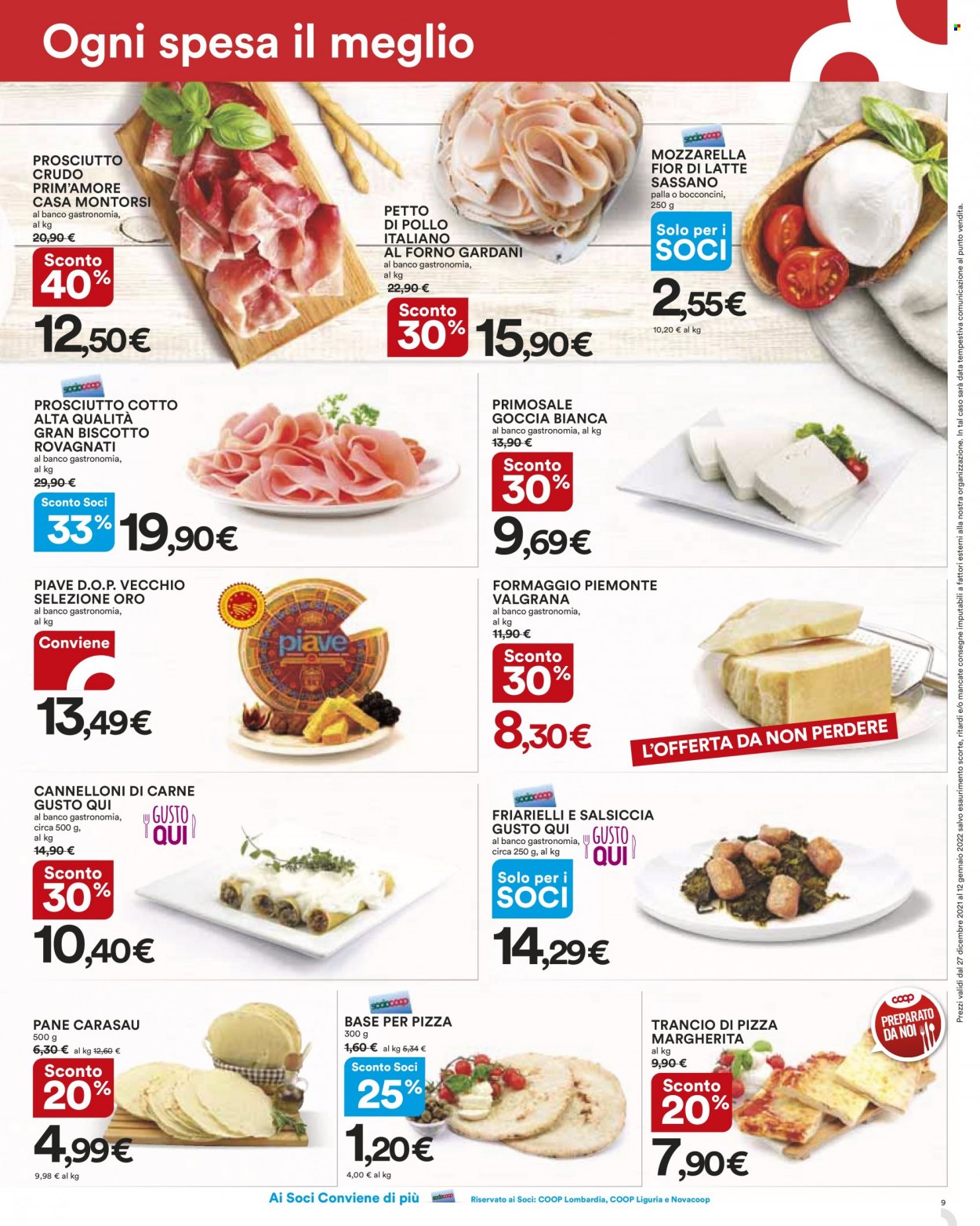 Volantino Coop - 27/12/2021 - 12/1/2022. Pagina 9