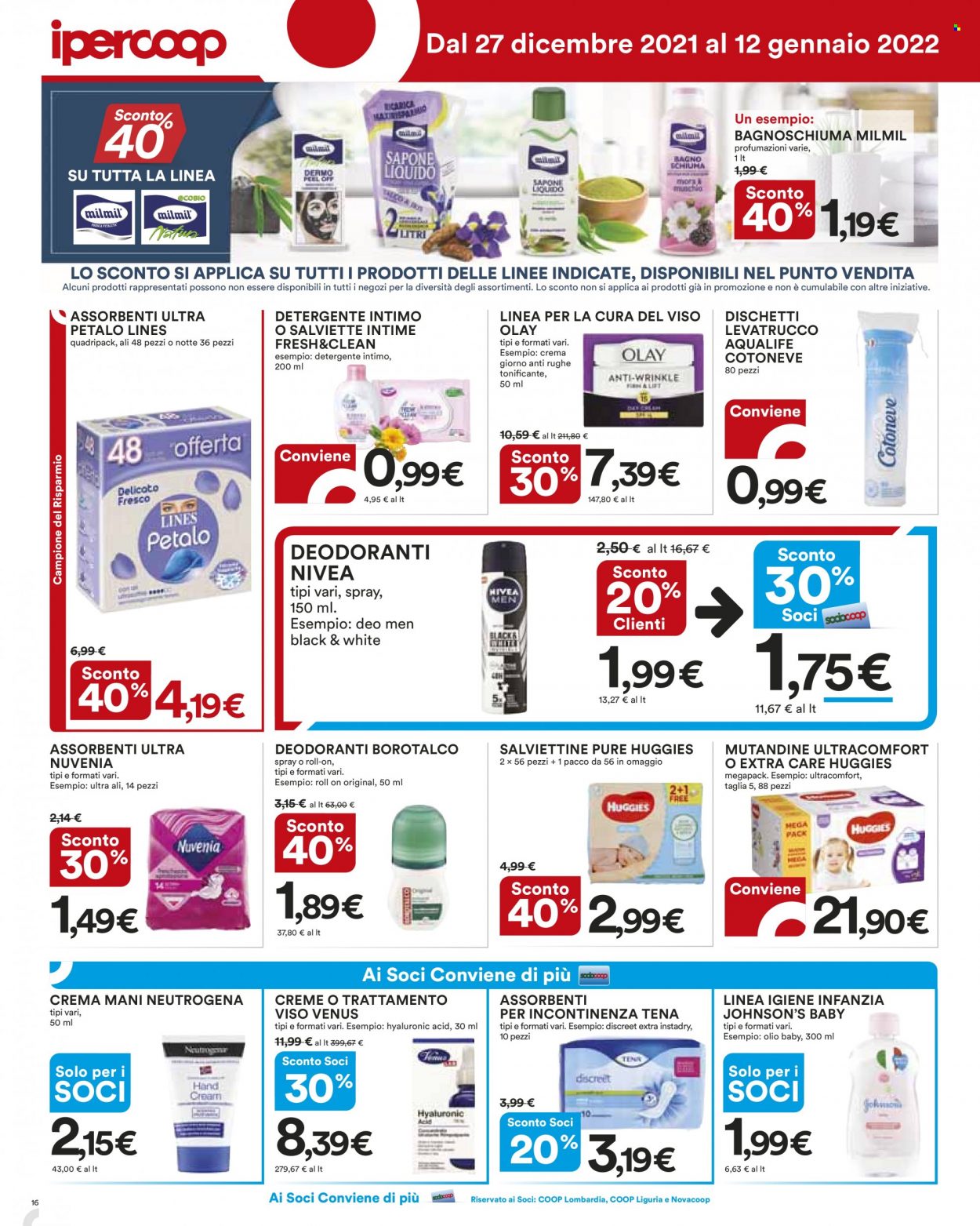 Volantino Coop - 27/12/2021 - 12/1/2022. Pagina 16