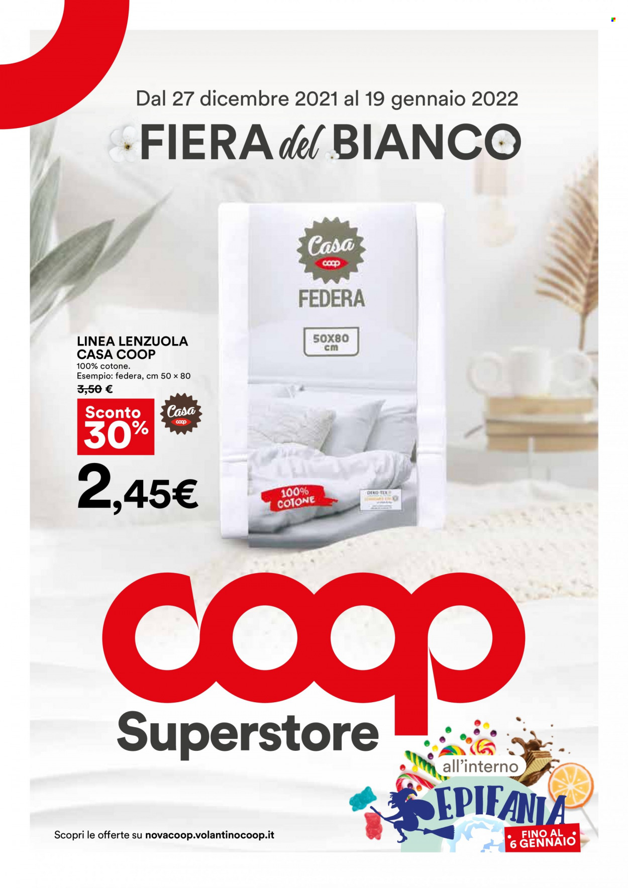 Leták Coop - 27.12.2021 - 19.1.2022. Strana 1