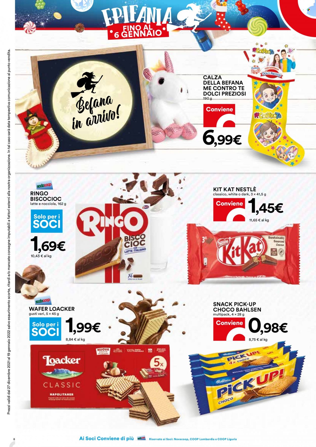 Volantino Coop - 27/12/2021 - 19/1/2022. Pagina 8