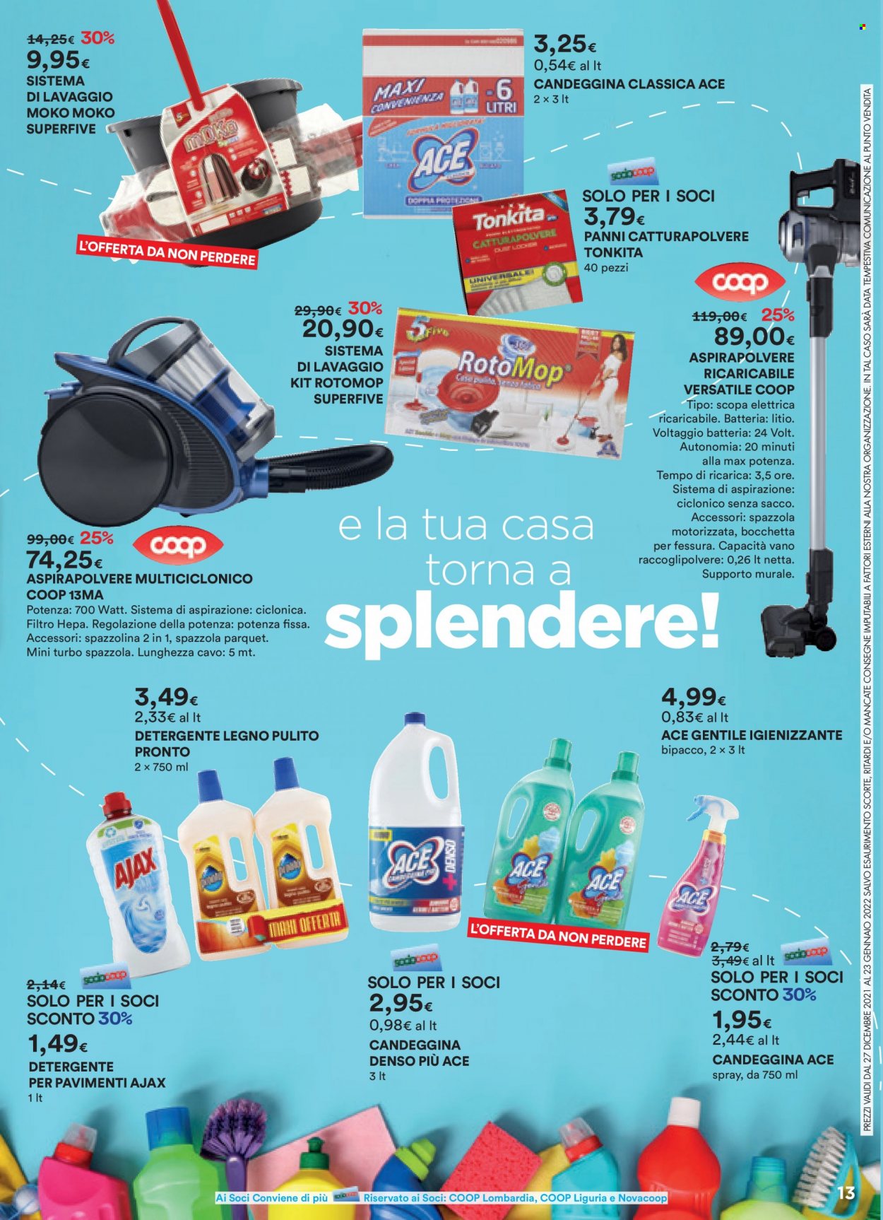 Volantino Coop - 27/12/2021 - 23/1/2022. Pagina 13