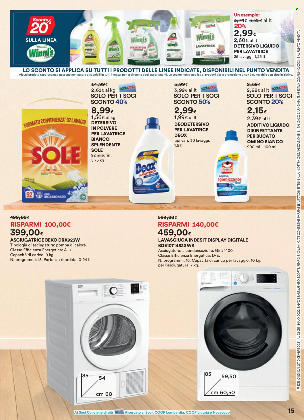 Volantino Coop - 27/12/2021 - 23/1/2022. Pagina 15