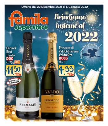 Volantino Famila - 29/12/2021 - 6/1/2022.
