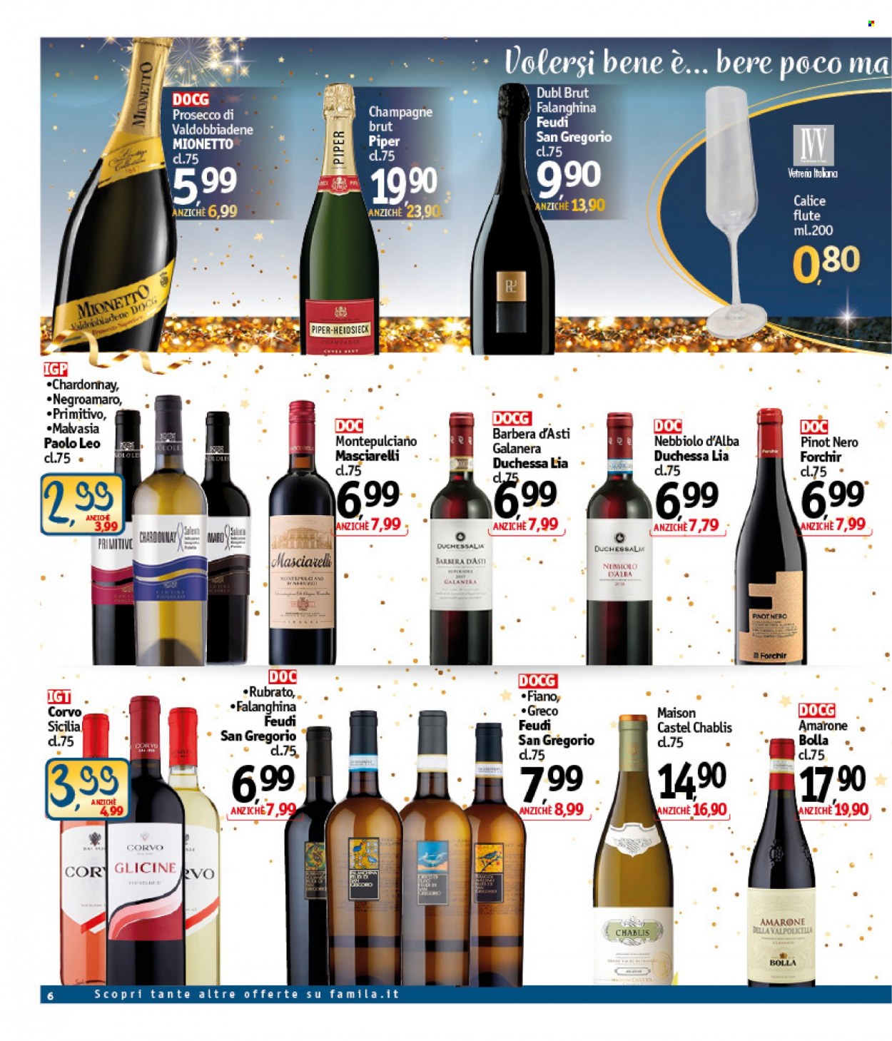 Volantino Famila - 29/12/2021 - 6/1/2022. Pagina 6