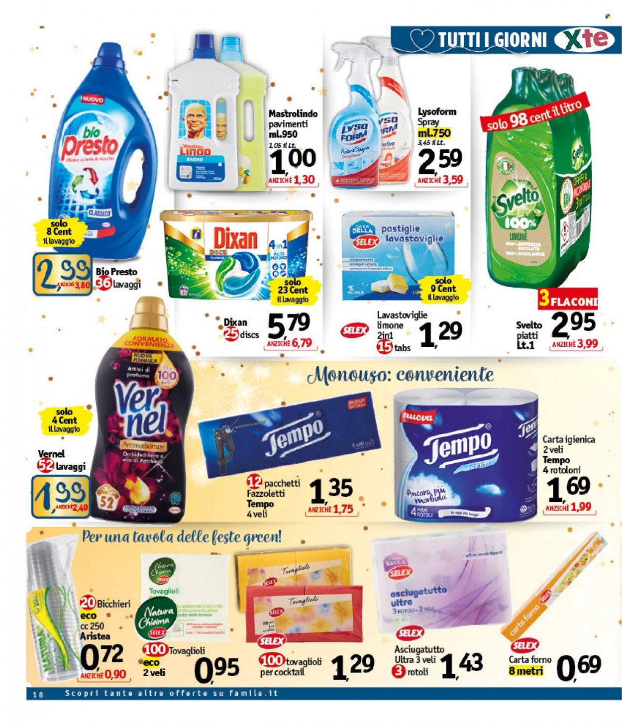 Volantino Famila - 29/12/2021 - 6/1/2022. Pagina 18