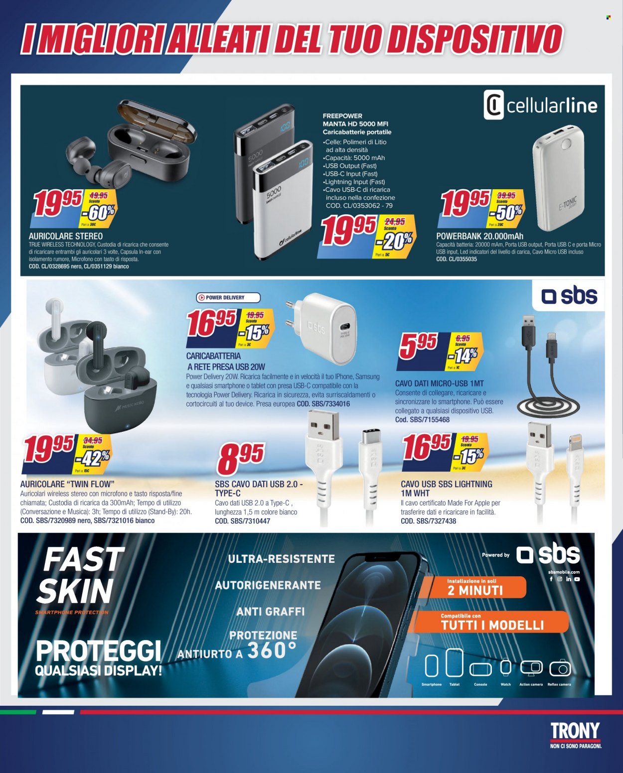 Volantino Trony - 27/12/2021 - 19/1/2022. Pagina 23