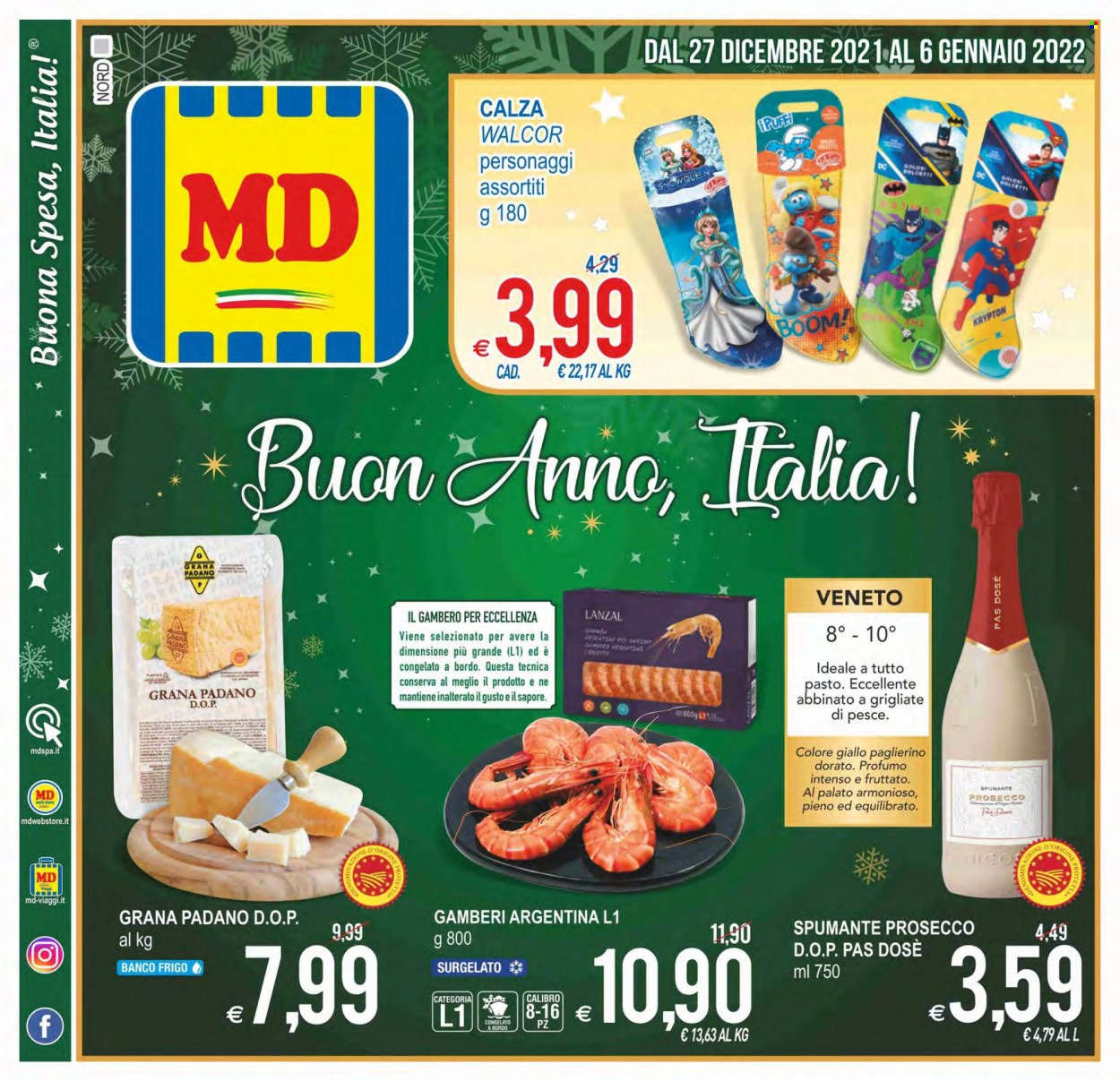 Leták MD Discount - 27.12.2021 - 6.1.2022. Strana 1