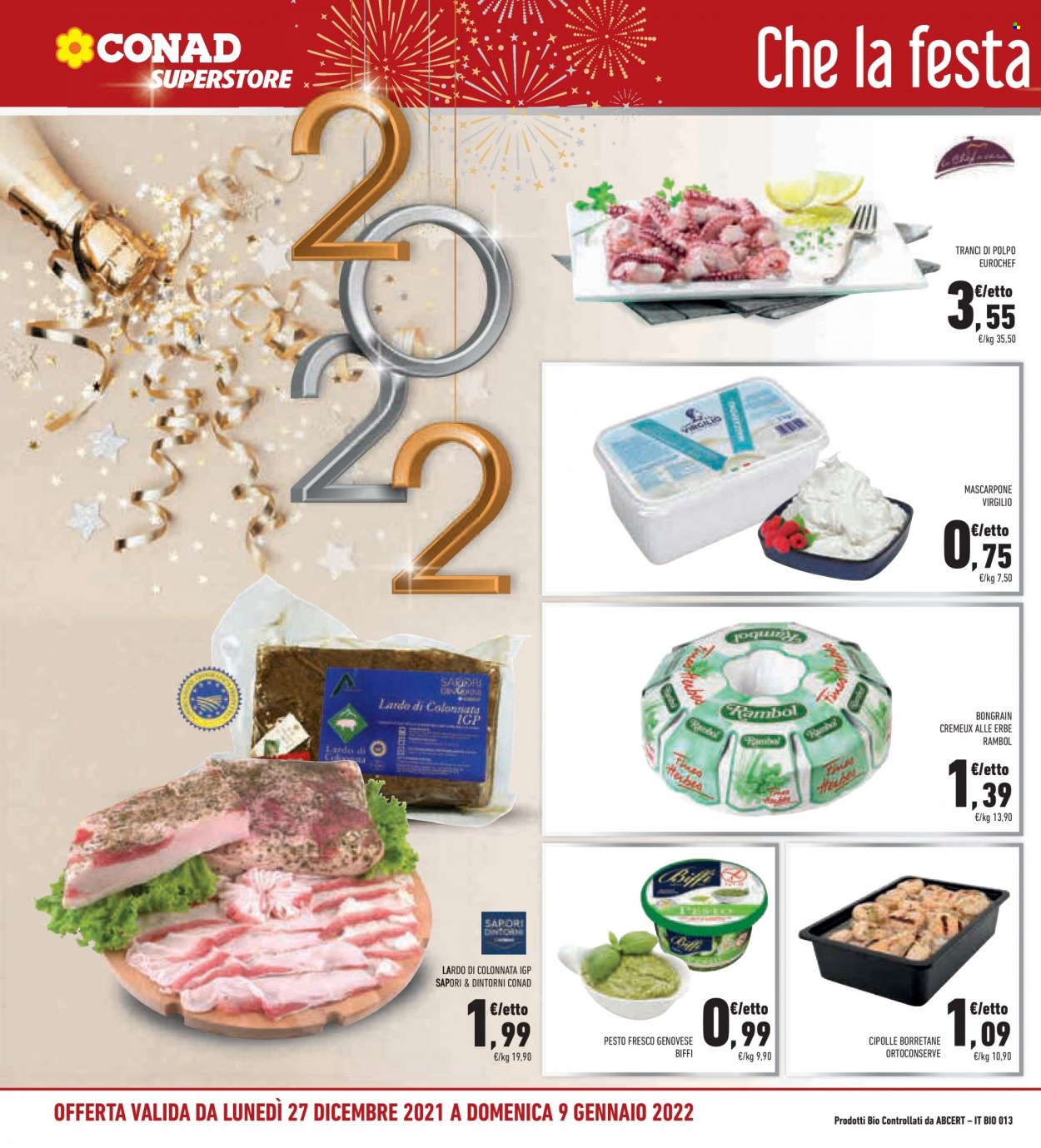 Volantino Conad - 27/12/2021 - 9/1/2022. Pagina 2