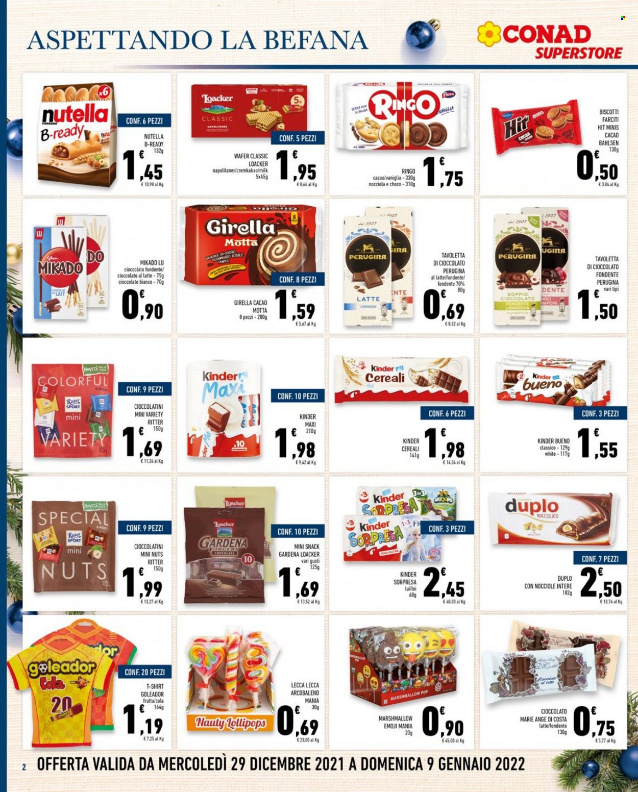 Volantino Conad - 29/12/2021 - 9/1/2022. Pagina 2