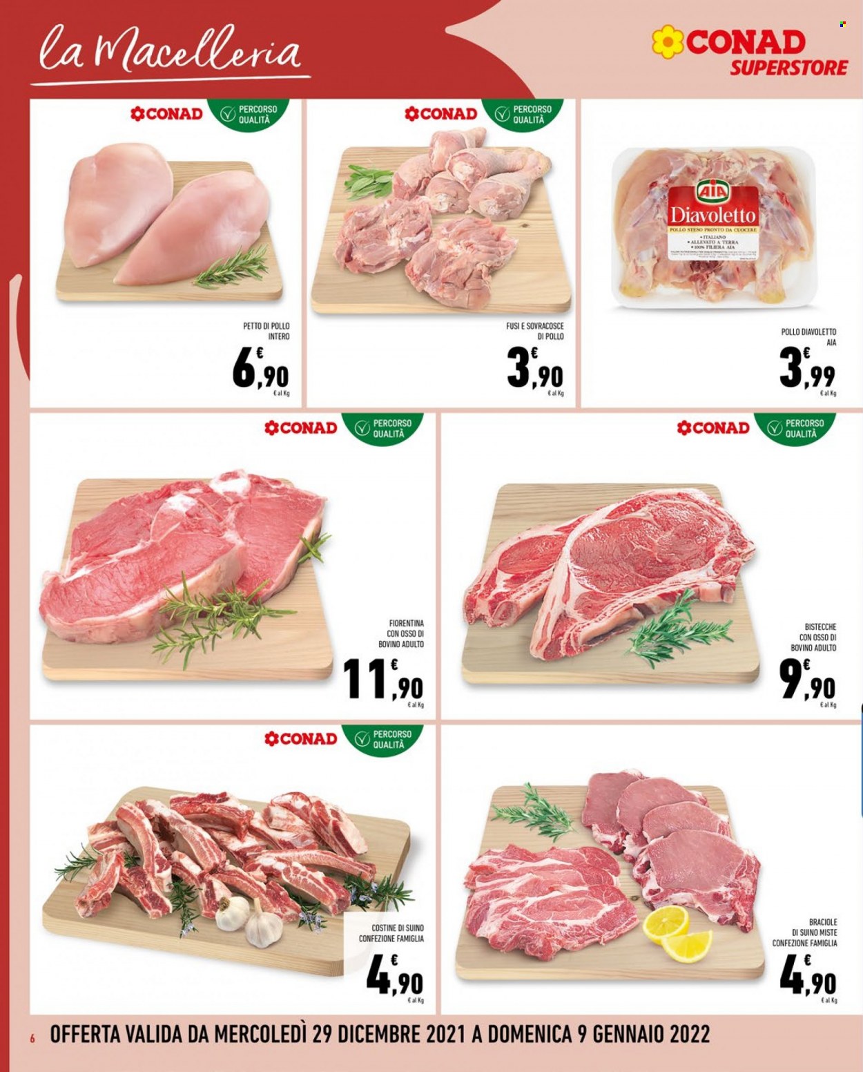 Volantino Conad - 29/12/2021 - 9/1/2022. Pagina 6
