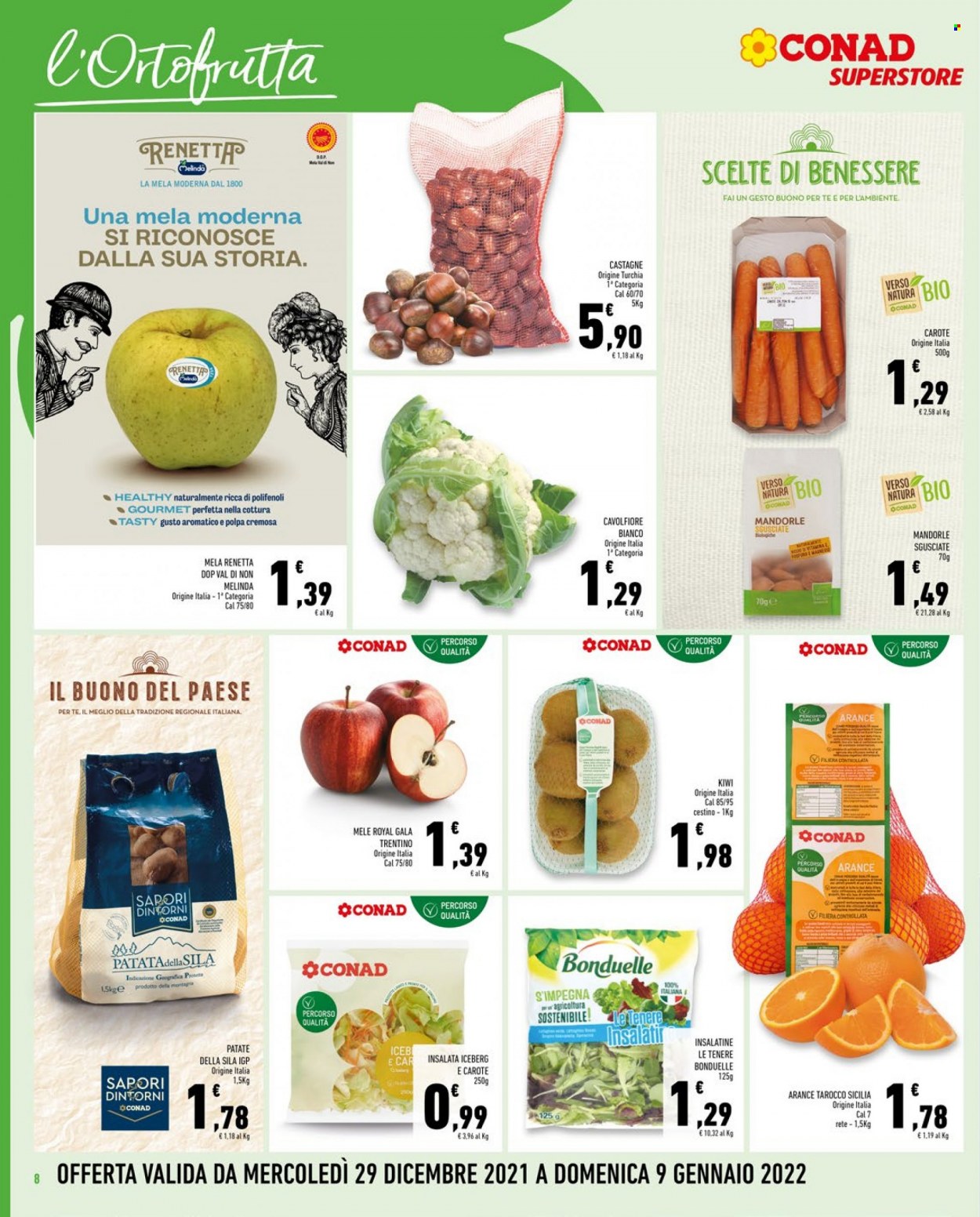 Volantino Conad - 29/12/2021 - 9/1/2022. Pagina 8