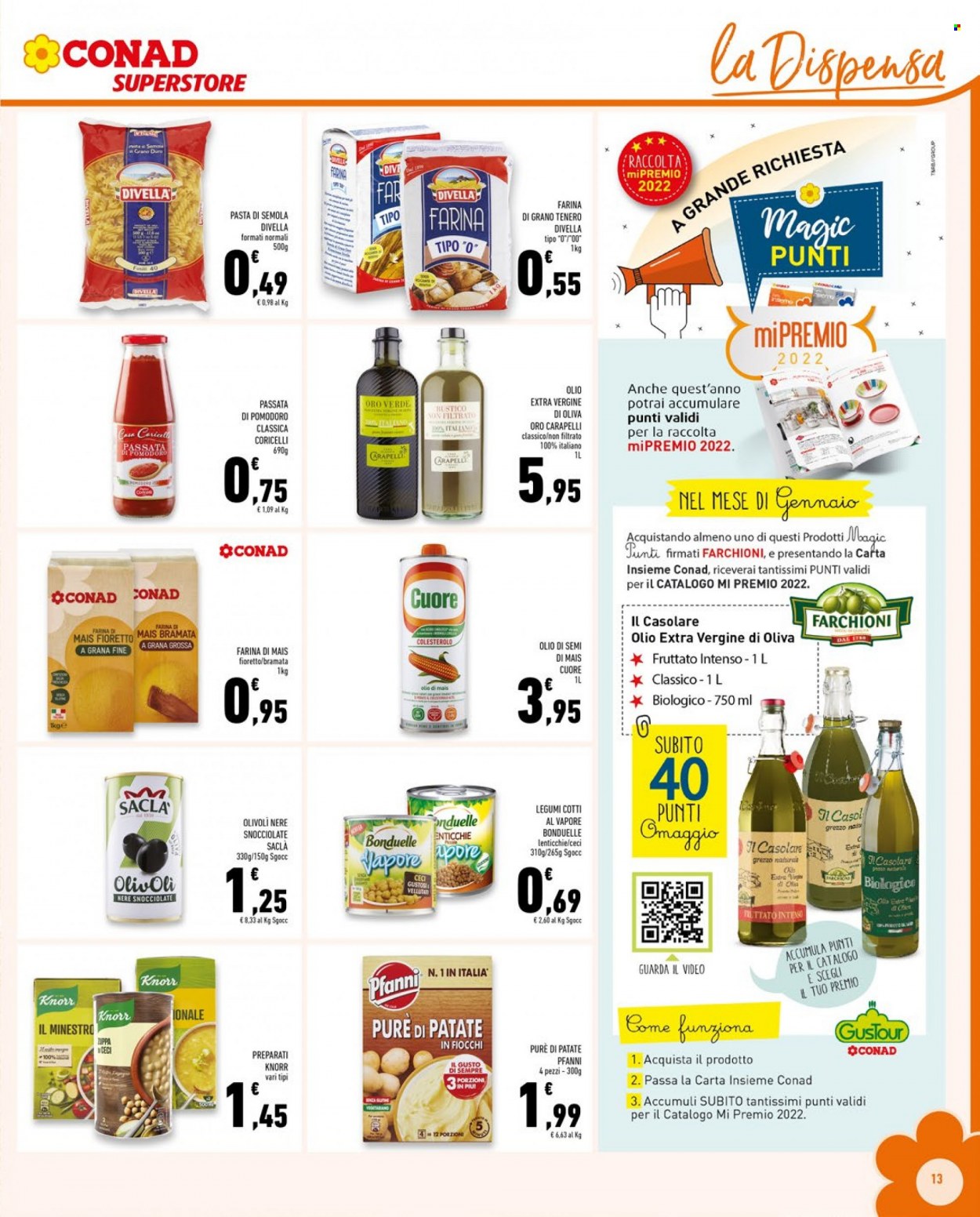 Volantino Conad - 29/12/2021 - 9/1/2022. Pagina 13
