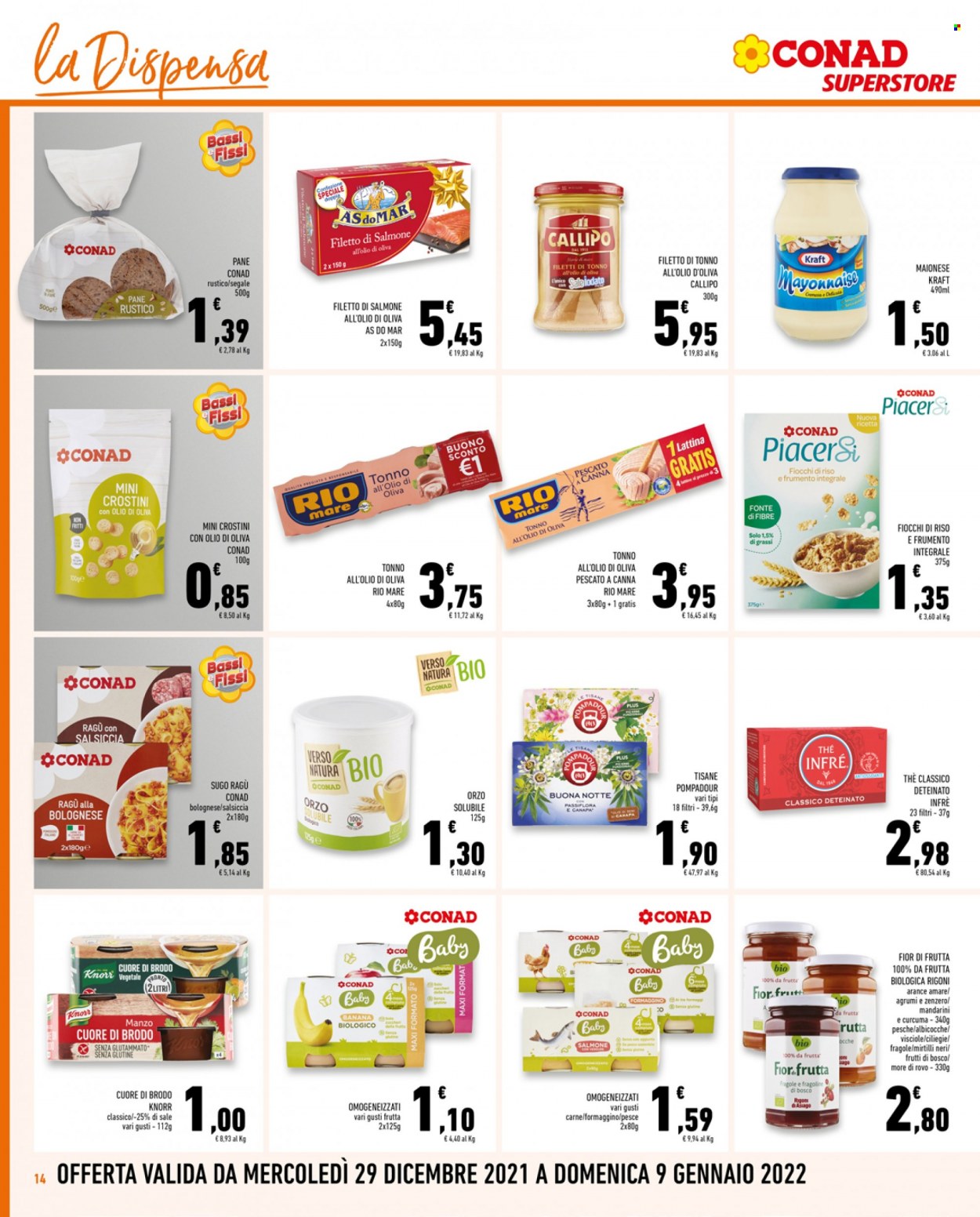 Volantino Conad - 29/12/2021 - 9/1/2022. Pagina 14