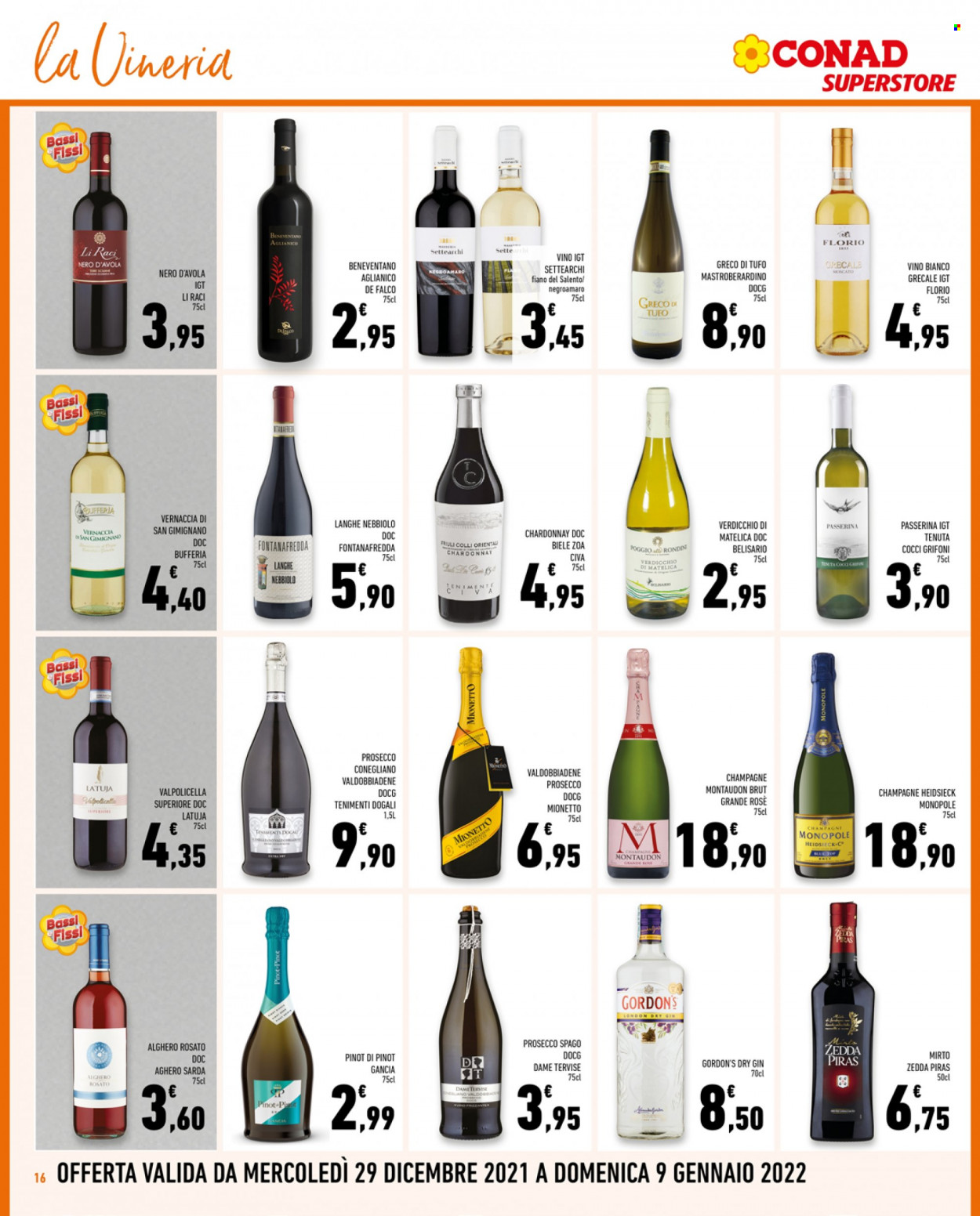 Volantino Conad - 29/12/2021 - 9/1/2022. Pagina 16