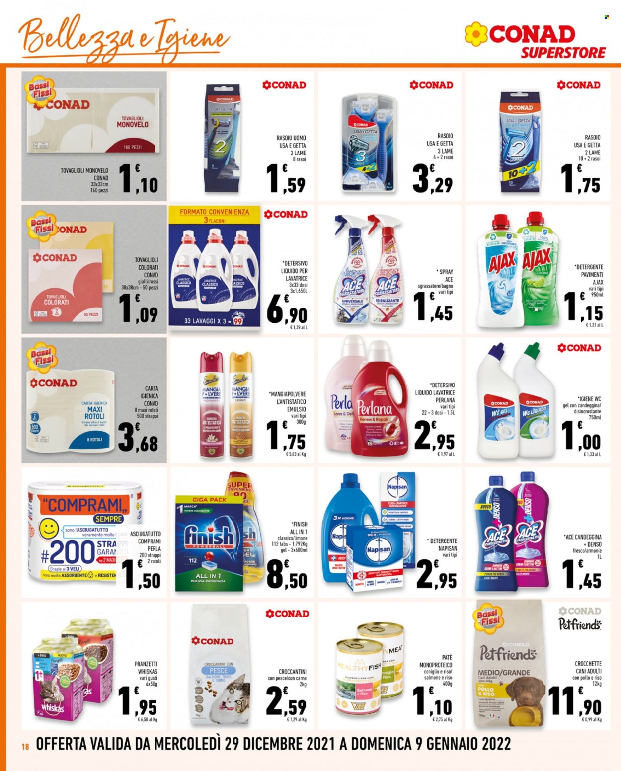 Volantino Conad - 29/12/2021 - 9/1/2022. Pagina 18