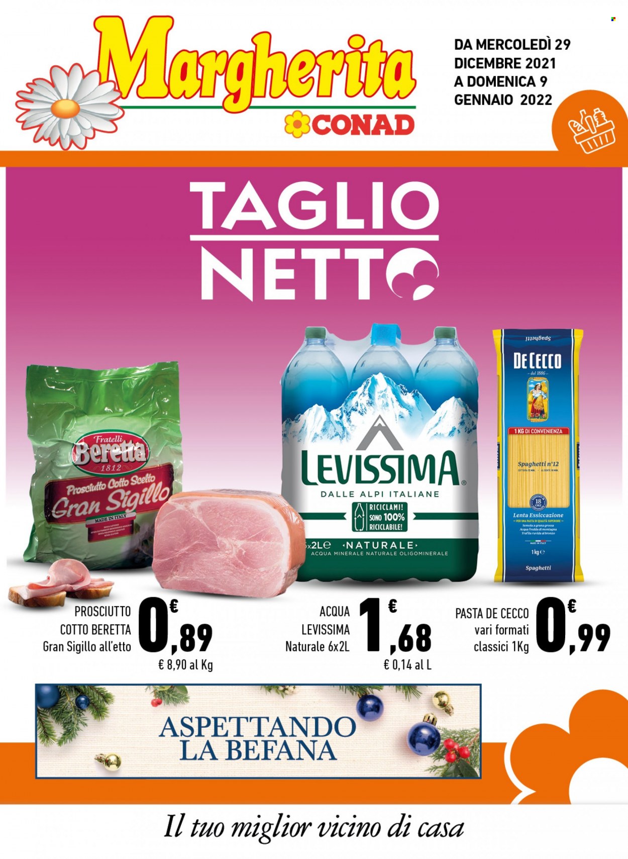 Volantino Conad - 29/12/2021 - 9/1/2022. Pagina 1