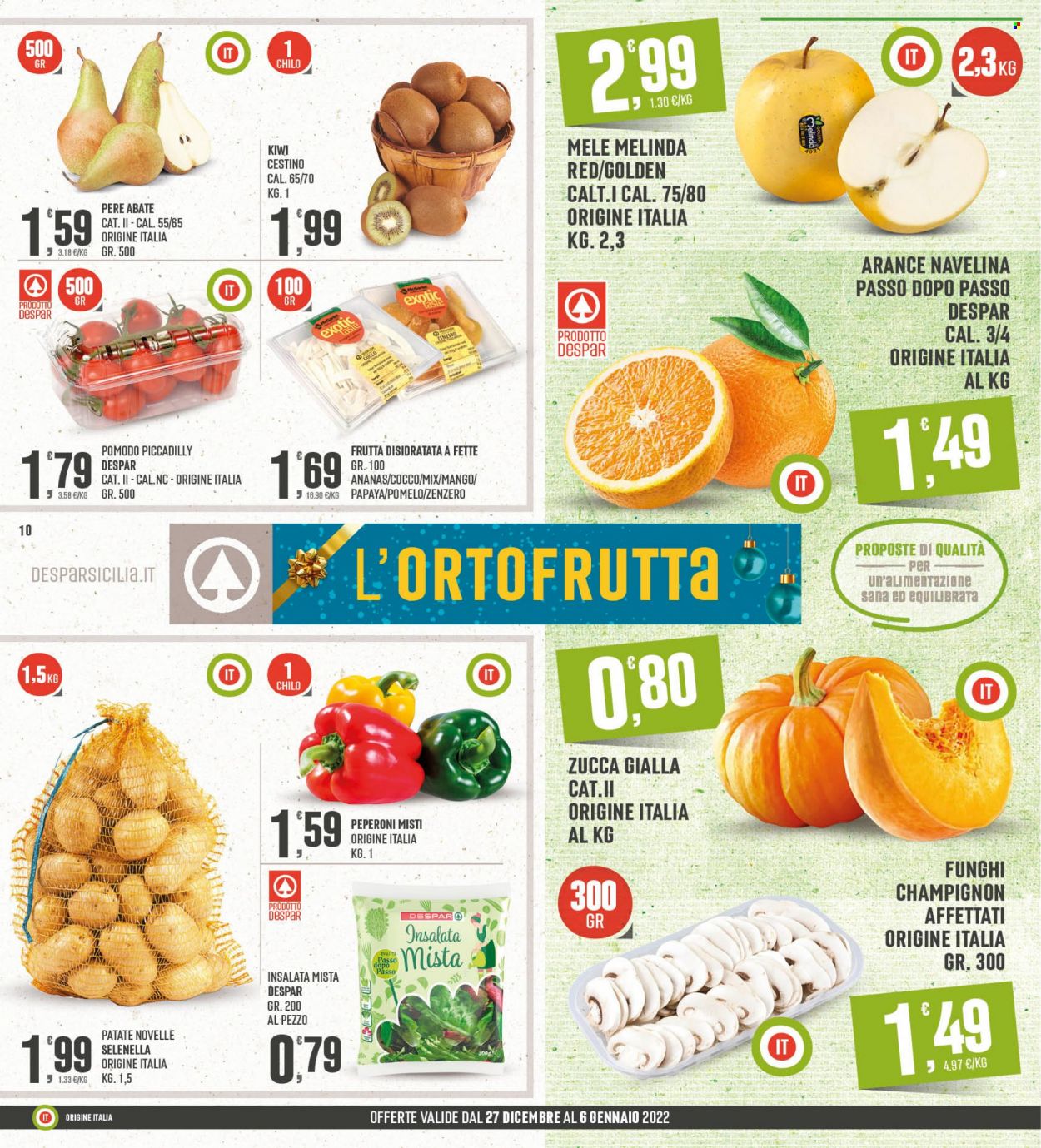 Volantino Eurospar - 27/12/2021 - 6/1/2022. Pagina 10