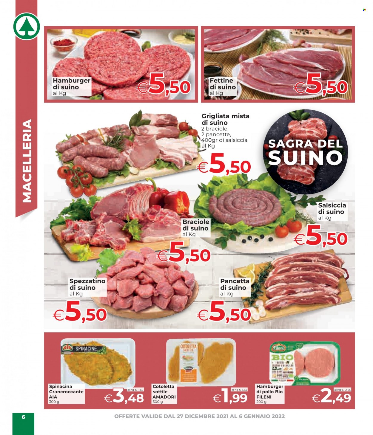 Volantino Eurospar - 27/12/2021 - 6/1/2022. Pagina 6