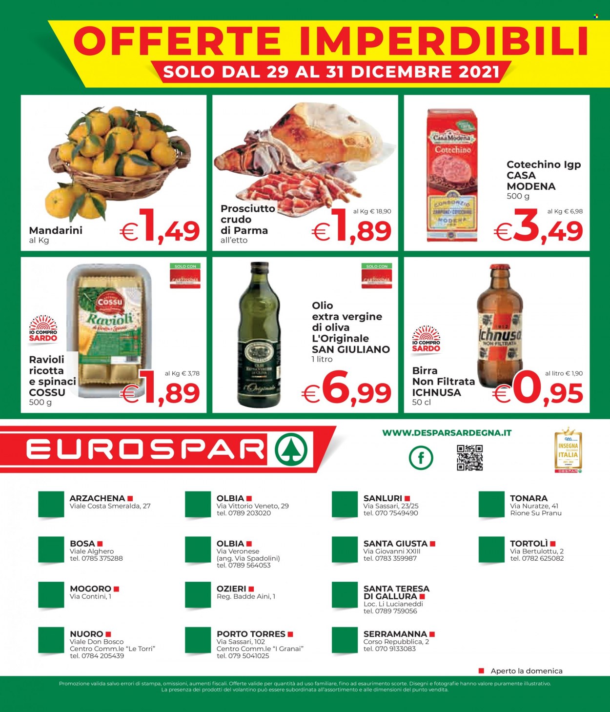 Volantino Eurospar - 27/12/2021 - 6/1/2022. Pagina 16