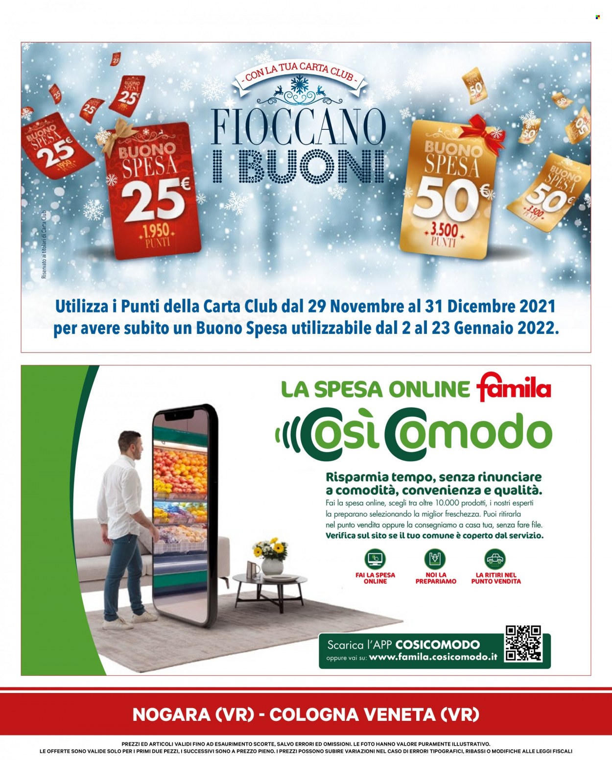 Volantino Famila - 27/12/2021 - 2/1/2022. Pagina 32