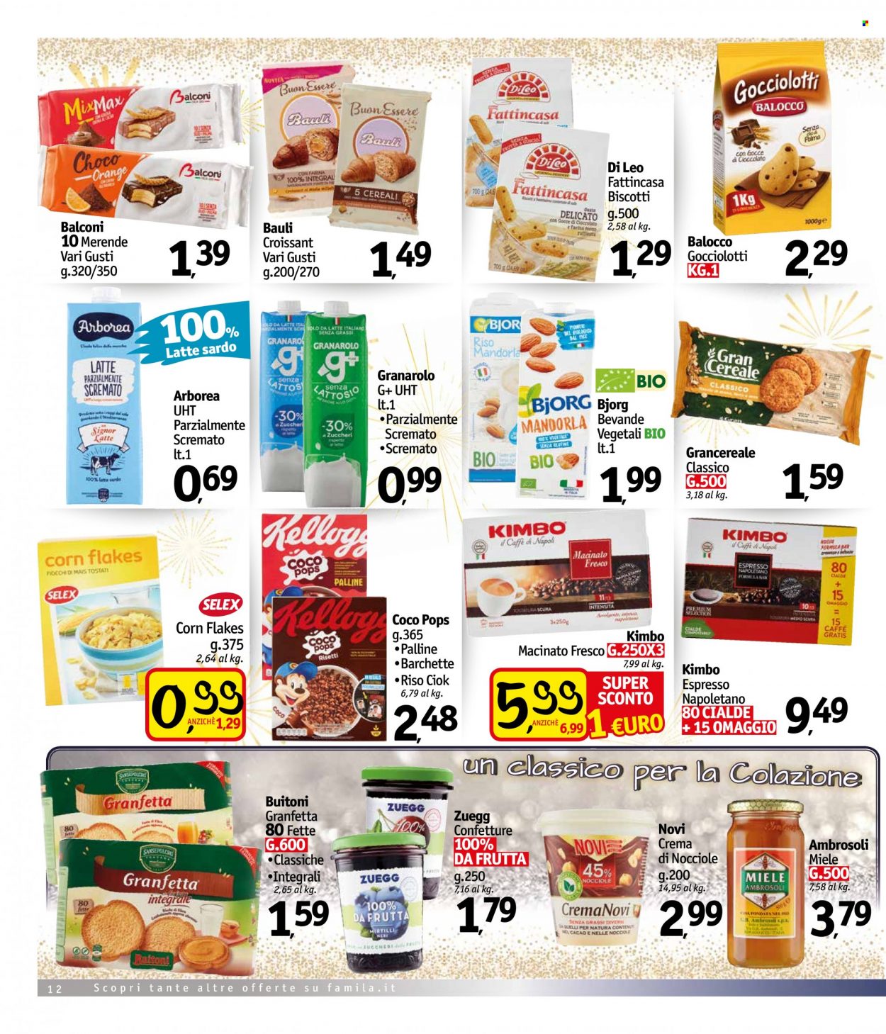 Volantino Famila - 30/12/2021 - 7/1/2022. Pagina 12