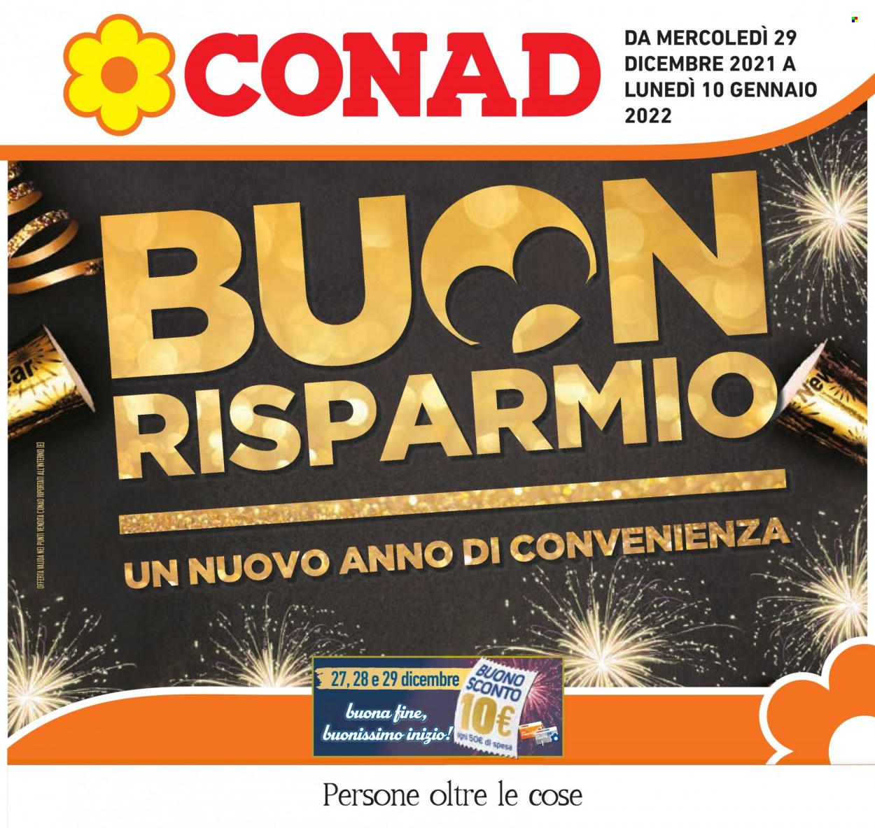 Volantino Conad - 29/12/2021 - 10/1/2022. Pagina 1