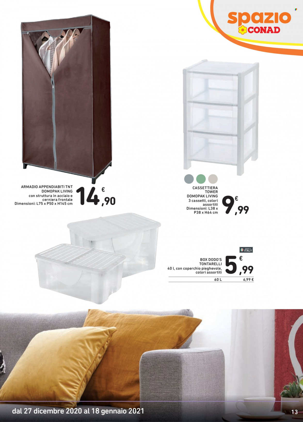 Volantino Conad - 27/12/2021 - 18/1/2022. Pagina 13