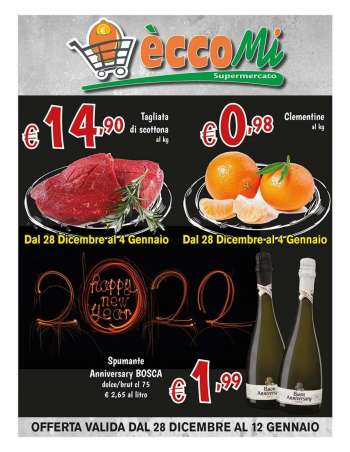 Volantino COAL - 28/12/2021 - 12/1/2022.