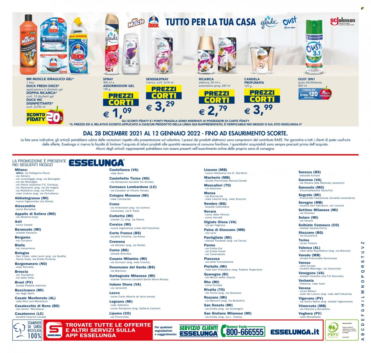 Volantino Esselunga - 28/12/2021 - 12/1/2022. Pagina 20