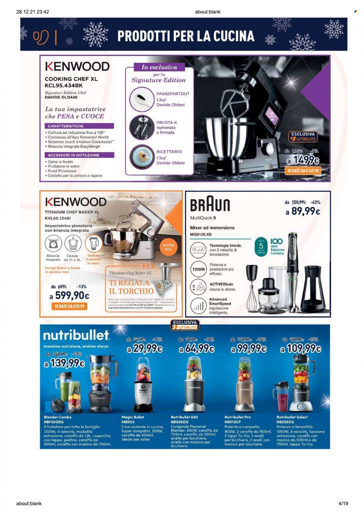Volantino Unieuro - 10/12/2021 - 2/1/2022. Pagina 4