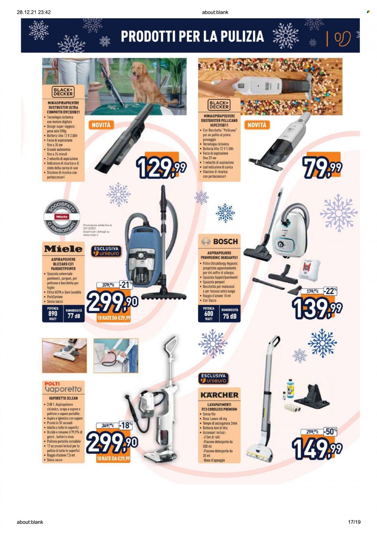 Volantino Unieuro - 10/12/2021 - 2/1/2022. Pagina 17