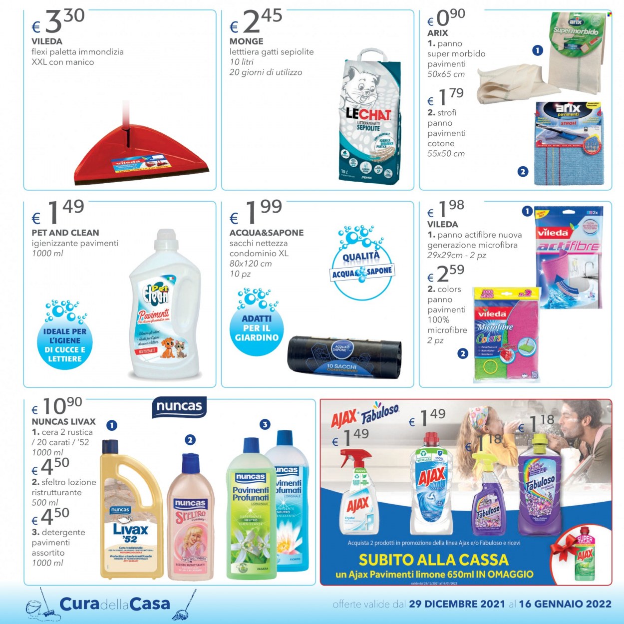 Volantino Acqua & Sapone - 29/12/2021 - 16/1/2022. Pagina 4