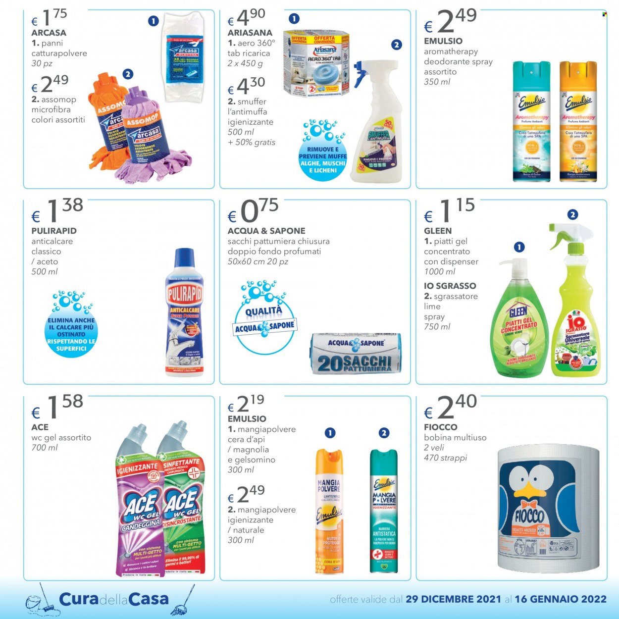 Volantino Acqua & Sapone - 29/12/2021 - 16/1/2022. Pagina 6