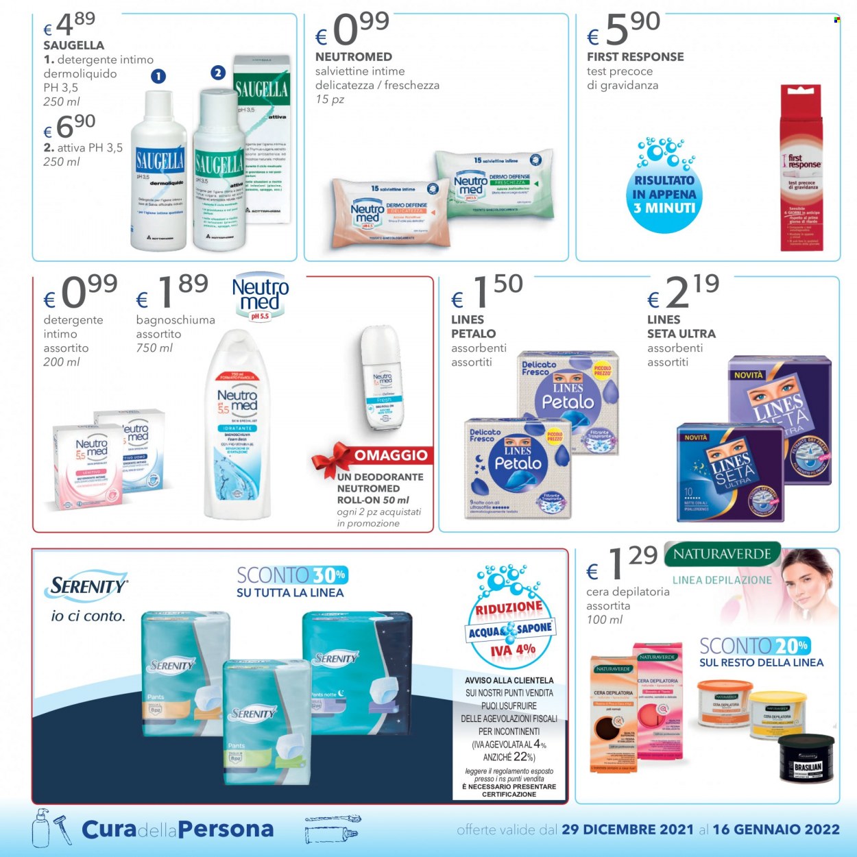 Volantino Acqua & Sapone - 29/12/2021 - 16/1/2022. Pagina 14
