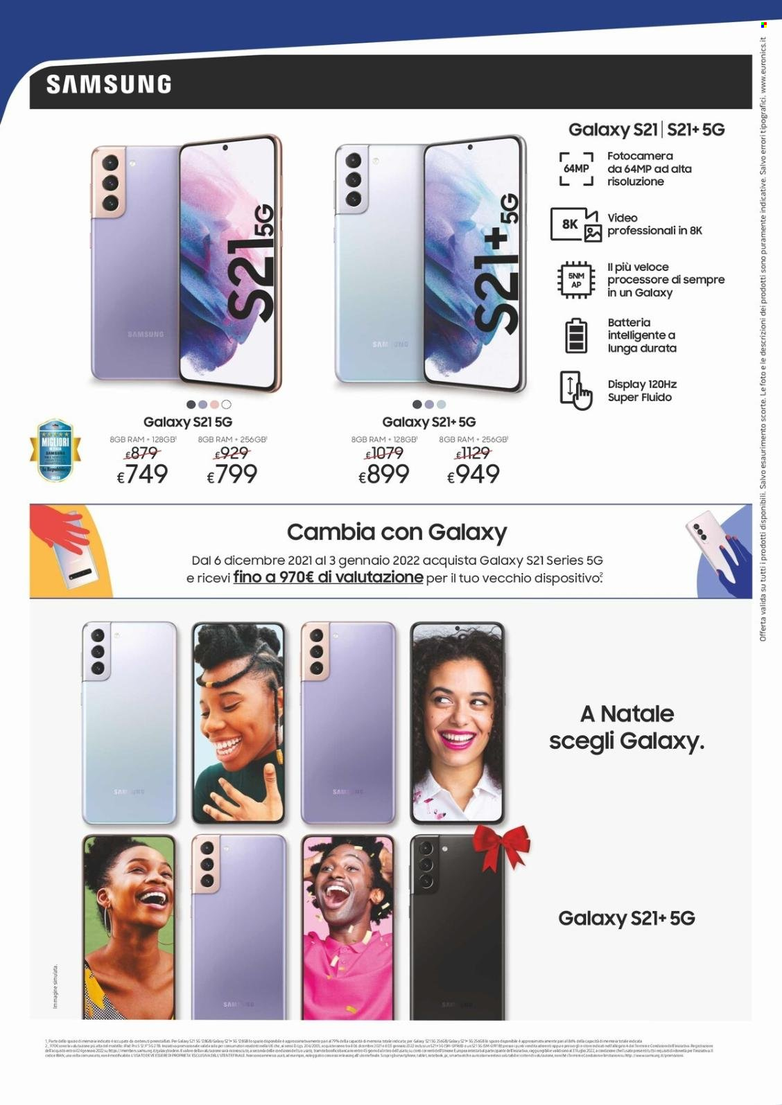Volantino Euronics - 26/12/2021 - 31/12/2021. Pagina 4