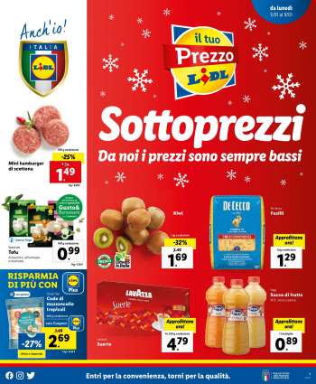 Volantino Lidl - 3/1/2022 - 9/1/2022.