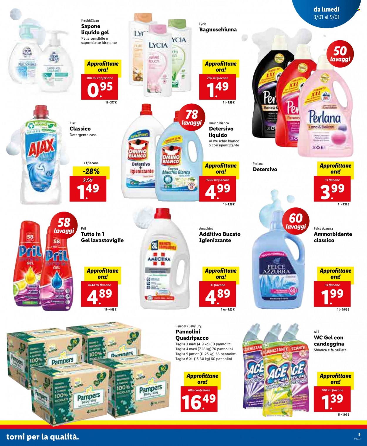 Volantino Lidl - 3/1/2022 - 9/1/2022. Pagina 9