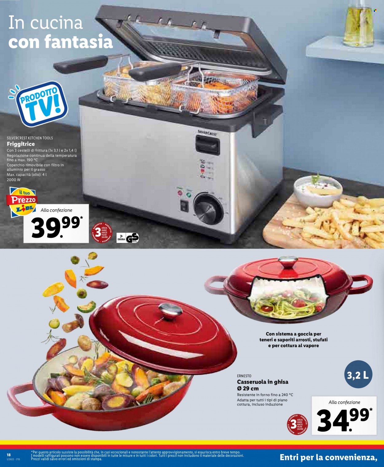 Volantino Lidl - 3/1/2022 - 9/1/2022. Pagina 18