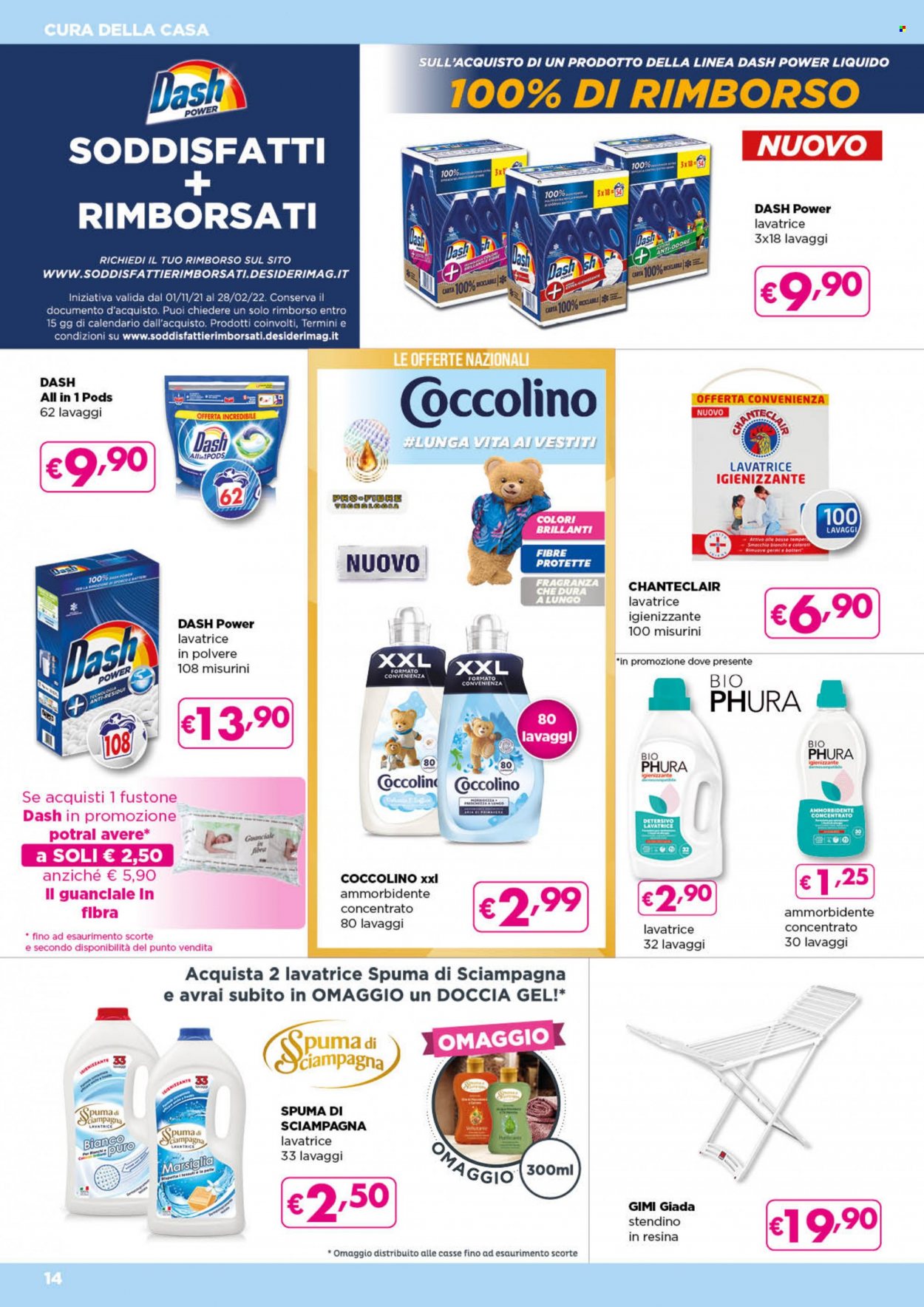Volantino Acqua & Sapone - 30/12/2021 - 18/1/2022. Pagina 14