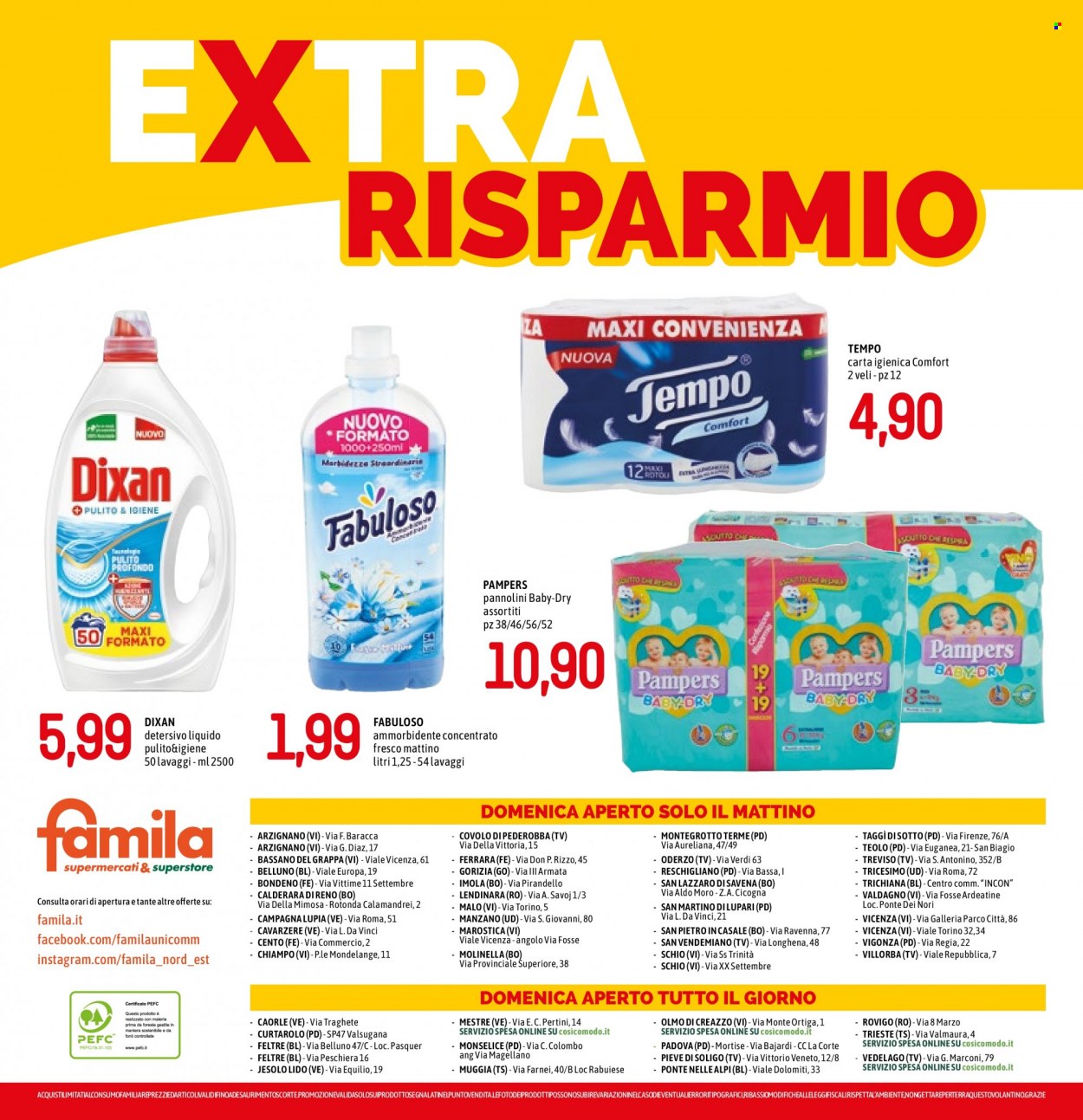 Volantino Famila - 30/12/2021 - 12/1/2022. Pagina 4