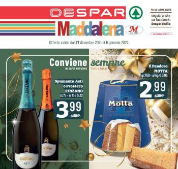 Volantino Despar - 27/12/2021 - 6/1/2022.