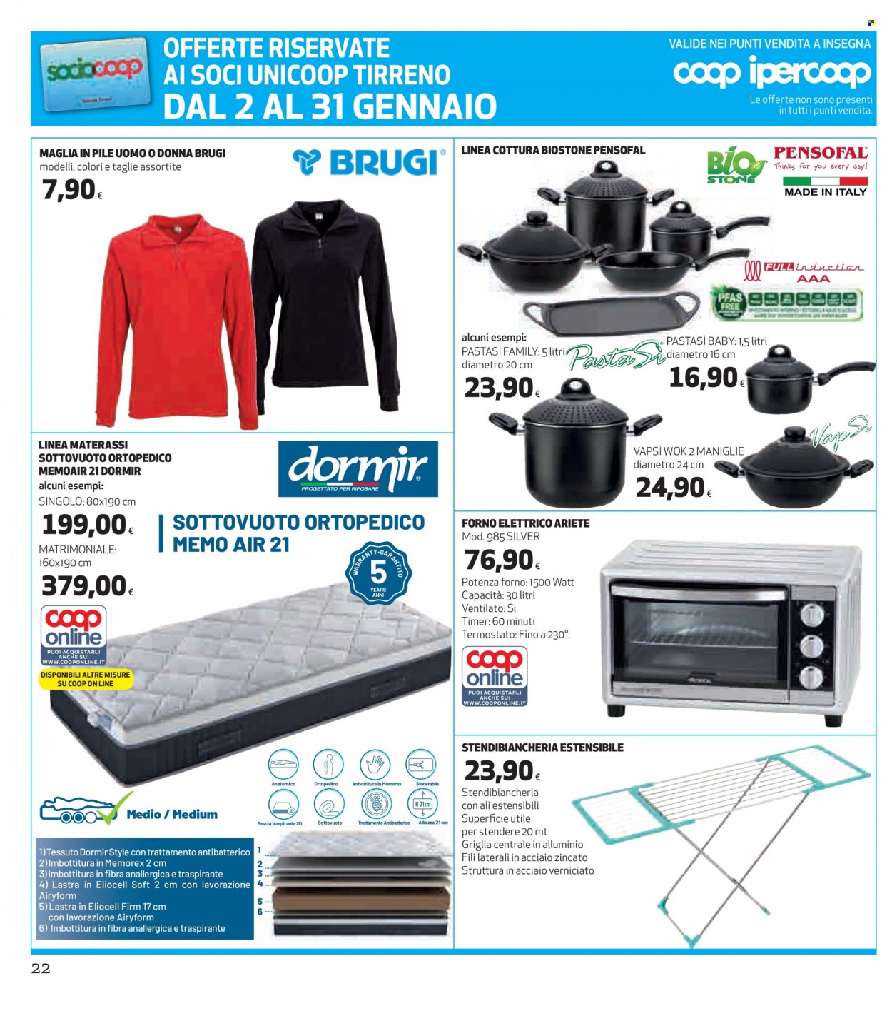 Volantino Coop - 2/1/2022 - 12/1/2022. Pagina 22