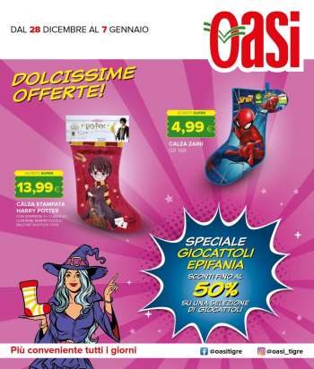 Volantino Oasi - 28/12/2021 - 7/1/2022.